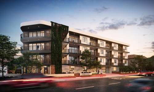 The essence of exceptional living a large building with many windows