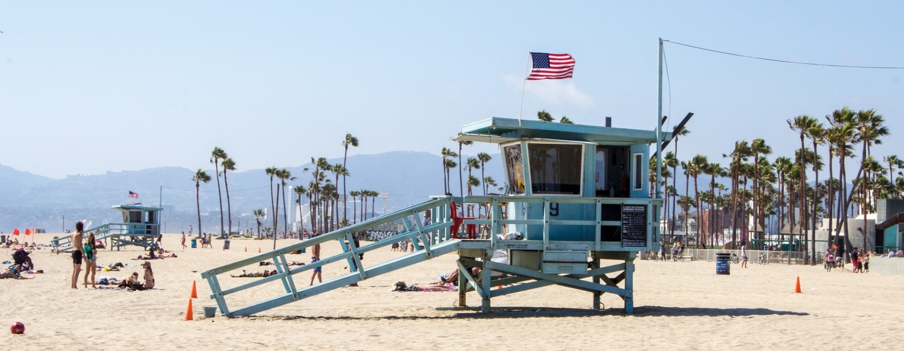 wide view of a beach